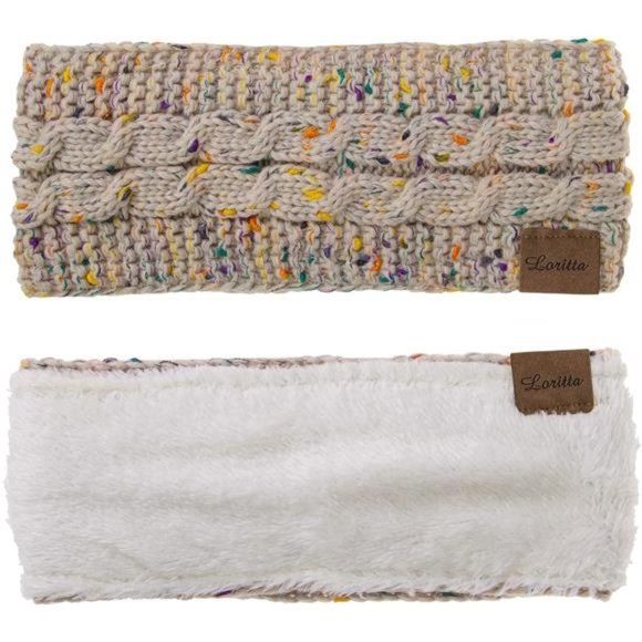 Womens Ear Warmers Headbands Winter Knit Head Wrap NWT - Picture 3 of 6